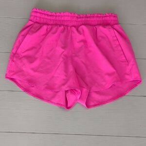 Under Armour UA Women's Flex Woven 3in Hot Pink Running Shorts Size Small S